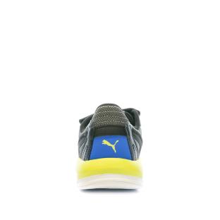 Baskets Noires Garçon Puma Speed Lite vue 3