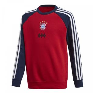 Bayern De Munich Sweat Rouge/Noir Garçon Adidas FR3959 pas cher