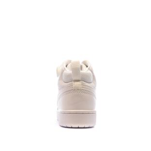 Baskets Blanche Enfant Nike Court Borough Mid 2 vue 3