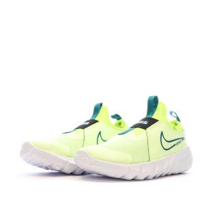 Baskets Garçon Jaune Fluo Nike Flex Runner 2 vue 6