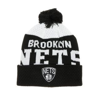 Brooklyn Nets Bonnet Noir/Blanc  Garçon NBA Collegiate pas cher