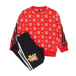 Survêtement Rouge/Noir Garçon/Fille Adidas HR9479 pas cher