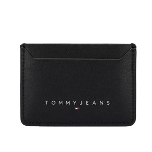 Porte Cartes Noir Homme Tommy Hilfiger Leather Holde pas cher