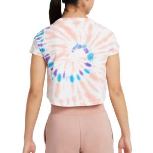 T-shirt Blanc/Rose Fille Nike Spring Break Crop vue 2