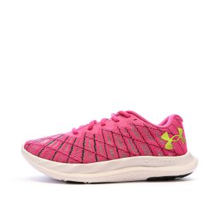 Chaussures de Running Rose Femme Under Armour Charged Breeze pas cher