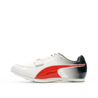 Chaussures d'Athlétisme Blanche/Rouge Homme Puma Evospeed pas cher