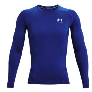 T-shirt Manches Longues Bleu Homme Under Armour Comp pas cher