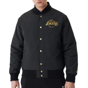 Veste Bomber Noir Homme New Era Nba Lakers pas cher