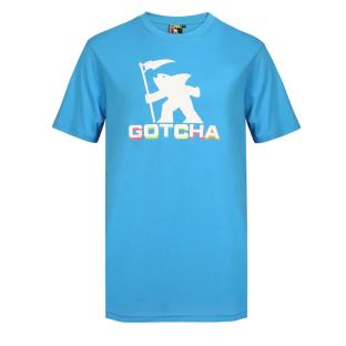 T-shirt Bleu Homme Gotcha Fishman pas cher