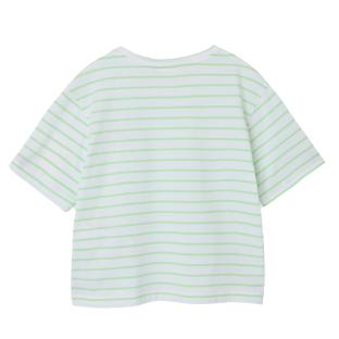 T-shirt Vert/Blanc Fille Name it Felissia vue 2
