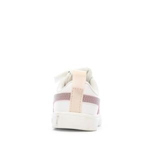 Baskets Mauve/Blanche Fille Puma Rickie vue 3