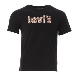 T-shirt Noir Homme Levi's Crew pas cher