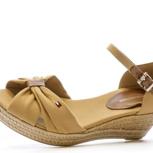 Sandale Marron Femme Tommy Hilfiger Wedge vue 7