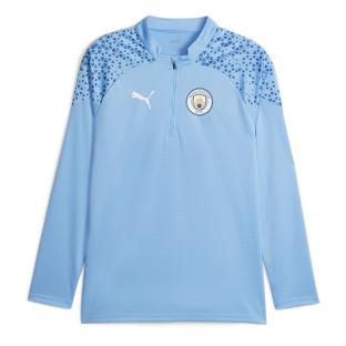 Manchester City Sweat 1/4 zip Bleu Homme Puma 2023/2024 pas cher