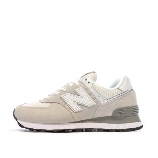 Baskets Beige Femme New Balance 574 pas cher