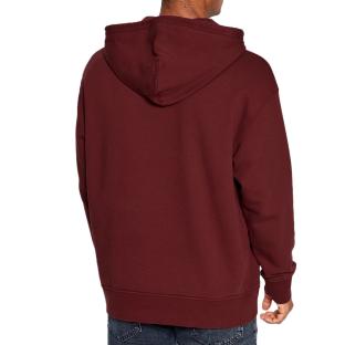 Sweat à capuche Bordeaux Homme Levis Graphic Po vue 2