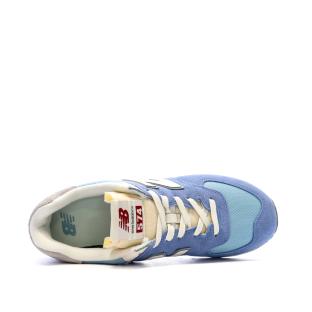 Baskets Bleu Clair Homme New Balance 574 vue 4