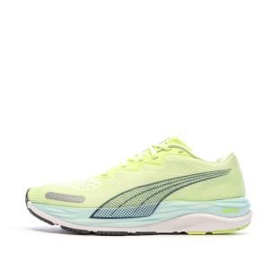 Chaussures de Running Jaune/Marine Homme Puma Velocity Nitro 2 pas cher