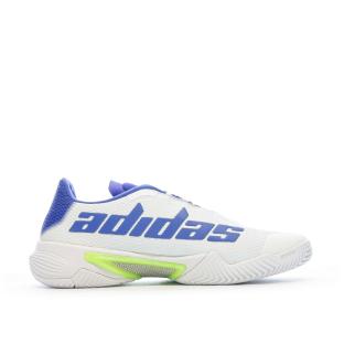 Chaussures de tennis Blanc/Bleu Homme Adidas Barricade vue 2
