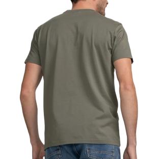 T-shirt Kaki Homme Petrol Industries TSR002 vue 2