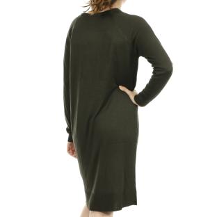 Robe Pull Kaki Femme Vero Moda Meghan vue 2