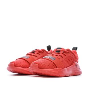 Baskets Rouges Bébé/Garçon Puma Wired Run vue 6