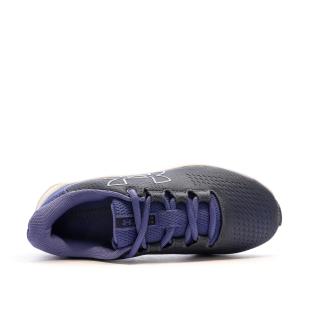 Chaussures de Running Noire/Bleu Femme Under Armour Charged Pursuit vue 4