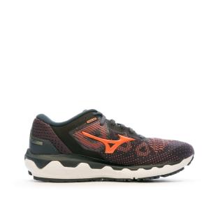 Chaussure Running Noir/Orange Femme Mizuno Wave Horizon 5 W vue 2