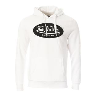 Sweat Blanc Homme Von Dutch ORIGI pas cher