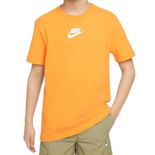 T-shirt Orange Garçon Nike Prem Essntls pas cher