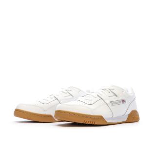 Baskets Blanches Homme Reebok Workout Plus vue 6