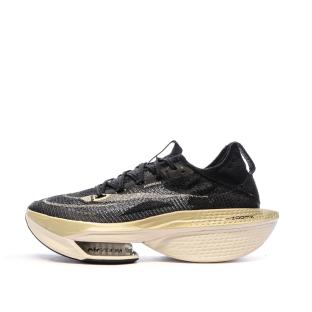 Chaussures de running Noires/Blanches/Dorées Homme Nike Air Zoom Alphafly pas cher