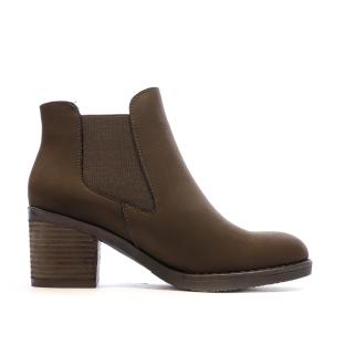 Bottines Marron Femme Chattawak TEXAS vue 2