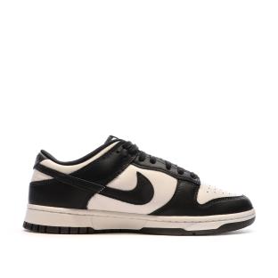 Baskets Blanches/Noires Homme Nike Dunk Low Retro vue 2