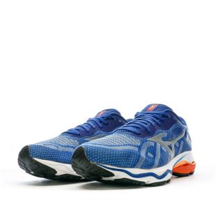 Chaussures de running Bleu/Orange Homme Mizuno Wave Ultima vue 6