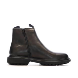 Bottines Marrons Homme Geox Faloria vue 2