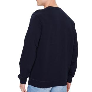 Sweat Noir Homme Guess Patch vue 2