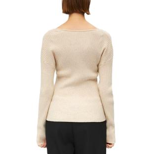 Pull Beige Femme Object Pinja vue 2