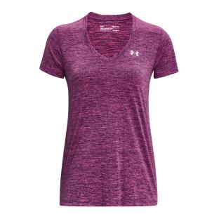 T-Shirt Violet femme Under Armour Twisted Tech pas cher