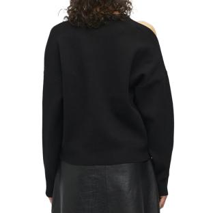 Pull Noir Femme Object Gunvor vue 2