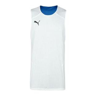 Débardeur Bleu basketball Homme Puma Dach vue 2