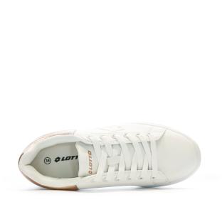 Baskets BLanches Femme Lotto Thirteen vue 4