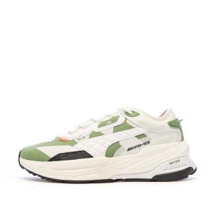 Baskets Blanche/Verte Homme Puma Mapf1 Extent Nit pas cher