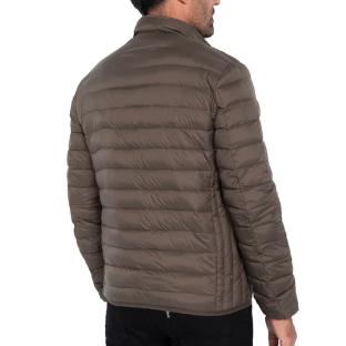 Doudoune Marron Homme Schott OAKLANDRS vue 2