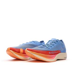 Chaussures de running Bleu/Rouge Femme Nike Zoomx Vaporfly vue 6