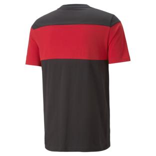 T-shirt Rouge/Noire Homme Puma Ferrari Race vue 2