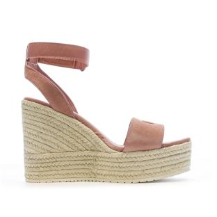 Sandales Compensées Roses Femme Calvin Klein Jeans Wedge Sandal vue 2