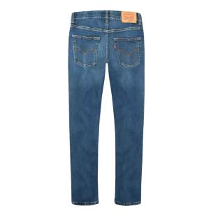 Jean Skinny Bleu Foncé Moyen Garçon Levi's Original 9E2006 vue 2