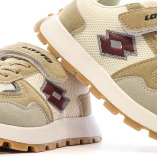 Baskets Beige Garçon Lotto Capri vue 7