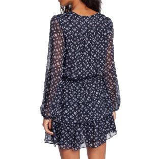 Robe Bleu à Motifs Femme Pepe jeans Eyra vue 2